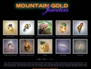Website Snapshot of Mountain Gold Jewelers