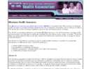 Website Snapshot of MONTANA COMPREHENSIVE HEALTH ASSOCIATION