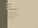 Website Snapshot of MODERN URBAN DEVELOPMENT LLC