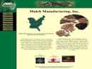 Website Snapshot of Mulch Manufacturing Inc