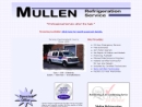 Website Snapshot of Mullen Refrigeration Service, Inc.