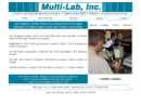 Website Snapshot of MULTI LAB INC