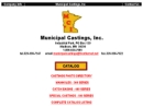Website Snapshot of Municipal Castings, Inc.