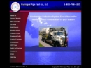 Website Snapshot of MUNICIPAL PIPE TOOL CO INC