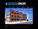 Website Snapshot of Mussun Sales Inc
