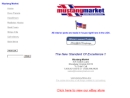 Website Snapshot of Mustang Market