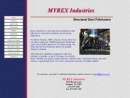 Website Snapshot of Myrex Industries, Inc.