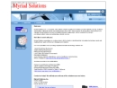 Website Snapshot of MYRIAD SOLUTIONS, INC.