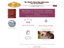 Website Snapshot of Mystique Created Gems