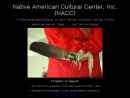 Website Snapshot of NATIVE AMERICAN CULTURAL CENTER