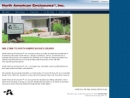 Website Snapshot of North American Enclosures, Inc.