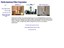 Website Snapshot of REFILCO, Brand Of North American Filter Corp., (NAFCO)
