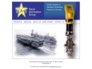 Website Snapshot of Naval Automation Group