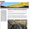 Website Snapshot of North American Industries