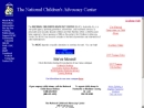 Website Snapshot of THE NATIONAL CHILDREN'S ADVOCACY CENTER INC