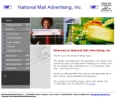 Website Snapshot of National Mail Advertising