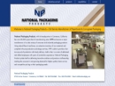 Website Snapshot of National Packaging Products