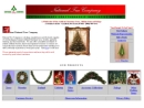 Website Snapshot of National Christmas Products