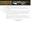 Website Snapshot of NATIVE AUDIO VISUAL LTD. CO.