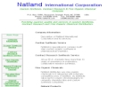 Website Snapshot of Natland International Corp.
