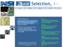 Website Snapshot of Natural Selection, Incorporated
