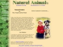 Website Snapshot of Natural Animal, Inc.