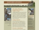 Website Snapshot of Nature's Point