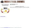 Website Snapshot of INDUSTRIAL DRIVES