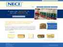 Website Snapshot of NECI Filing | Redweld
