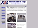 Website Snapshot of Northeast Equipment Design, Inc.