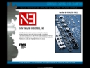 Website Snapshot of New England Industries, Inc.