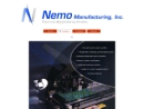 Website Snapshot of NEMO MANUFACTURING INC