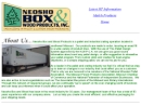 Website Snapshot of Neosho Box & Wood Product Co.