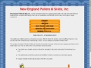 Website Snapshot of New England Pallets & Skids, Inc.
