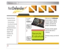 Website Snapshot of NETDEFENDER