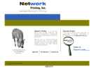 Website Snapshot of Network Printing, Inc.