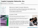 Website Snapshot of CAPITOL COMPUTER NETWORKS INC