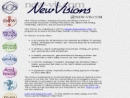 Website Snapshot of NEW VISIONS