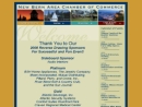 Website Snapshot of NEW BERN AREA CHAMBER OF COMMERCE INC