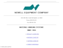Website Snapshot of NEWELL EQUIPMENT CO