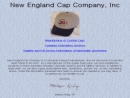 Website Snapshot of New England Cap Co.