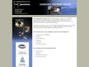 Website Snapshot of New England Precision, Inc.