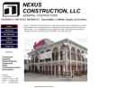 Website Snapshot of Nexus Construction