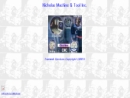 Website Snapshot of Nicholas Machine & Tool