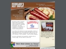 Website Snapshot of Nicholson's Meat Co.