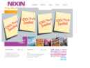 Website Snapshot of NIXIN Printing