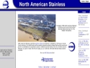 Website Snapshot of North American Stainless