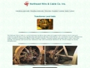 Website Snapshot of Northeast Wire & Cable Co.
