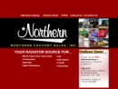 Website Snapshot of Northern Factory Sales, Inc.