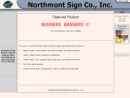 Website Snapshot of NORTHMONT SIGN CO INC